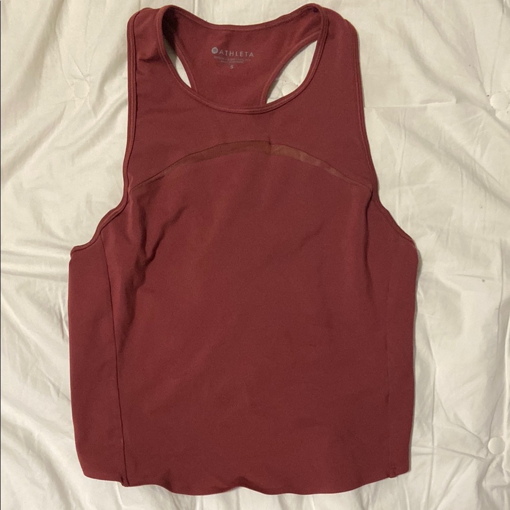 Athleta Cropped Workout Top
Racerback